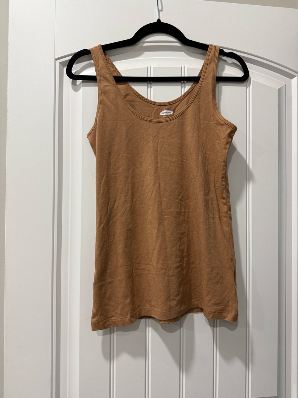 Old Navy Tan Scoop Neck Tank Top
